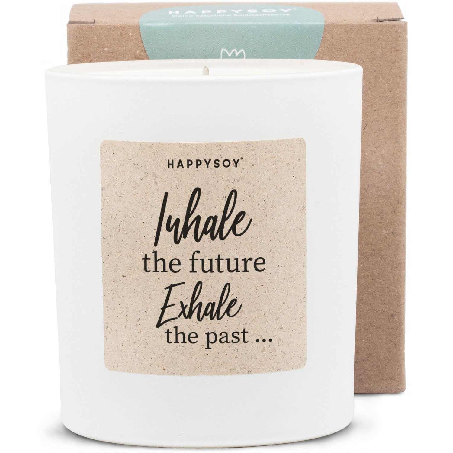 Duftkerze - Inhale the future, Exhale the past... - Happysoy®