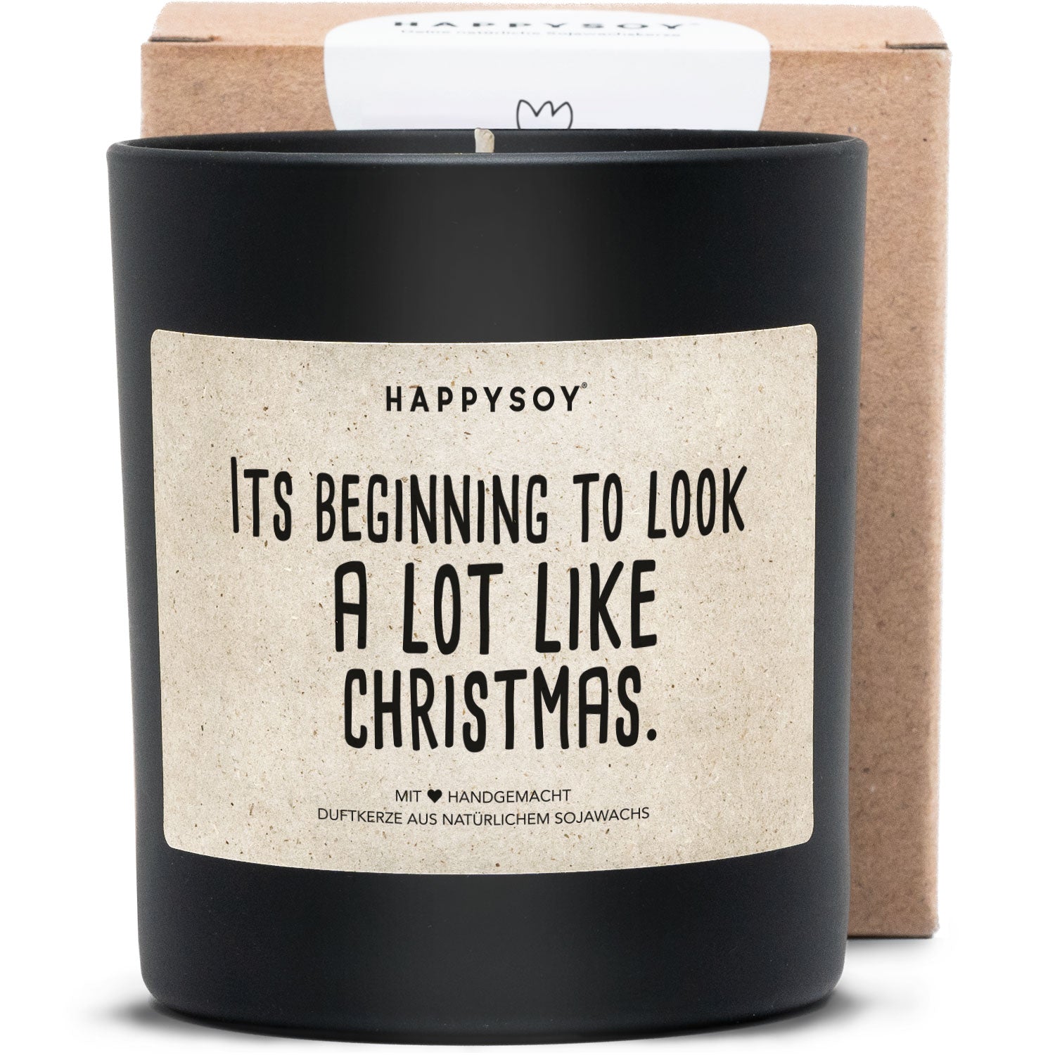 Duftkerze - Its beginning to look a lot like christmas! - Happysoy®