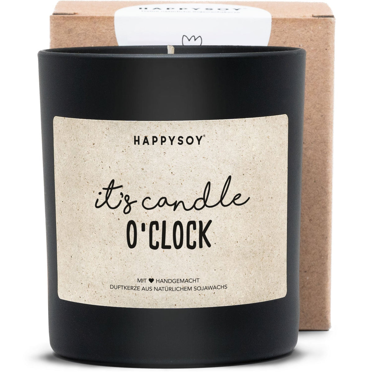 Duftkerze - It´s candle o´clock - Happysoy®