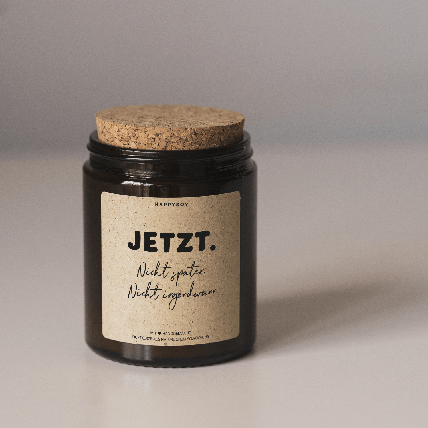 Duftkerze - JETZT. - Happysoy®