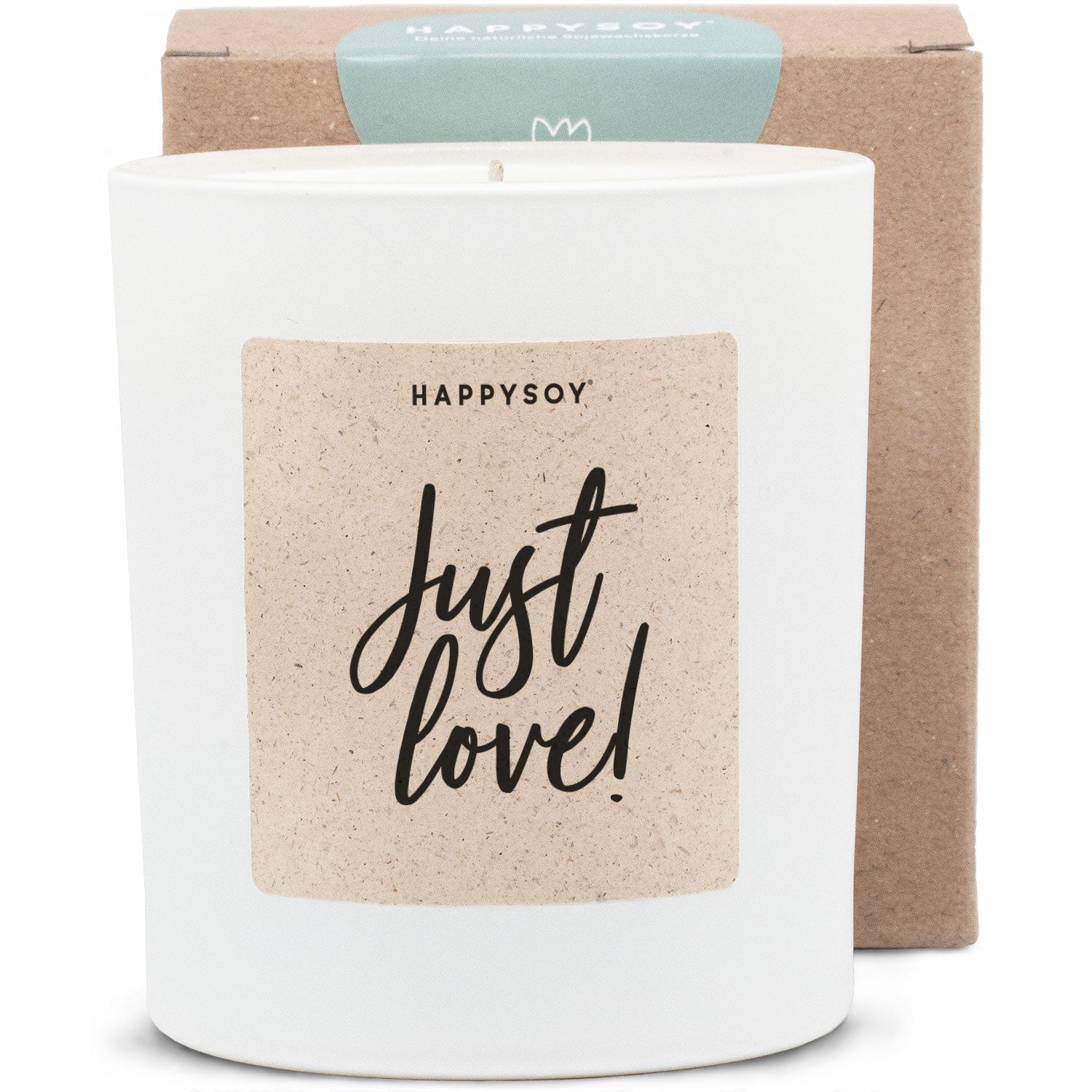Duftkerze - Just love! - Happysoy®