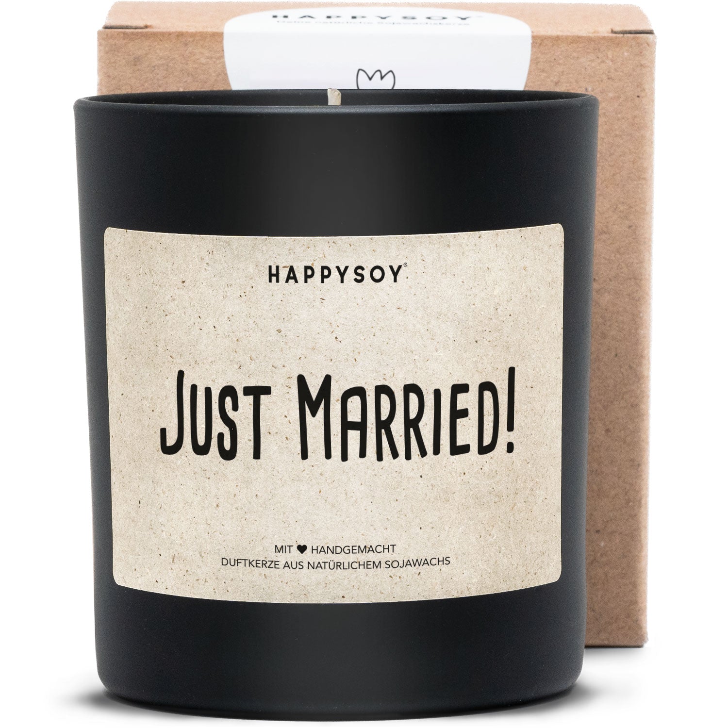 Duftkerze - Just Married! - Happysoy®
