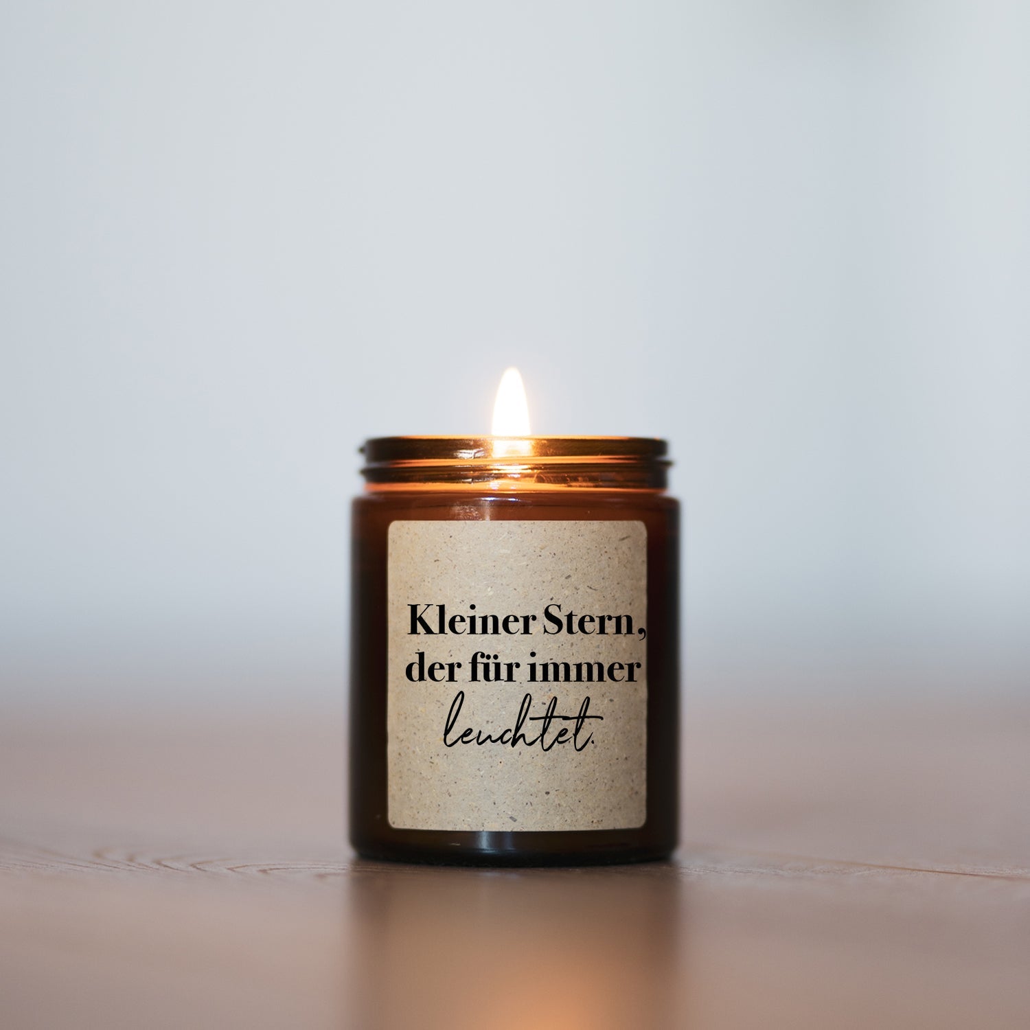 Duftkerze - Kleiner Stern, der für immer leuchtet. - Happysoy®
