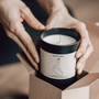 Duftkerze - Kleines Herz mit Fingern - Happysoy®