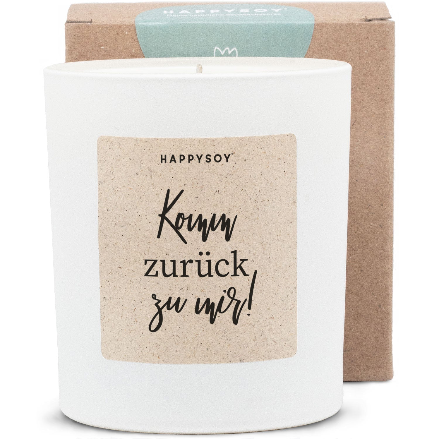 Duftkerze - Komm zurück zu mir! - Happysoy®