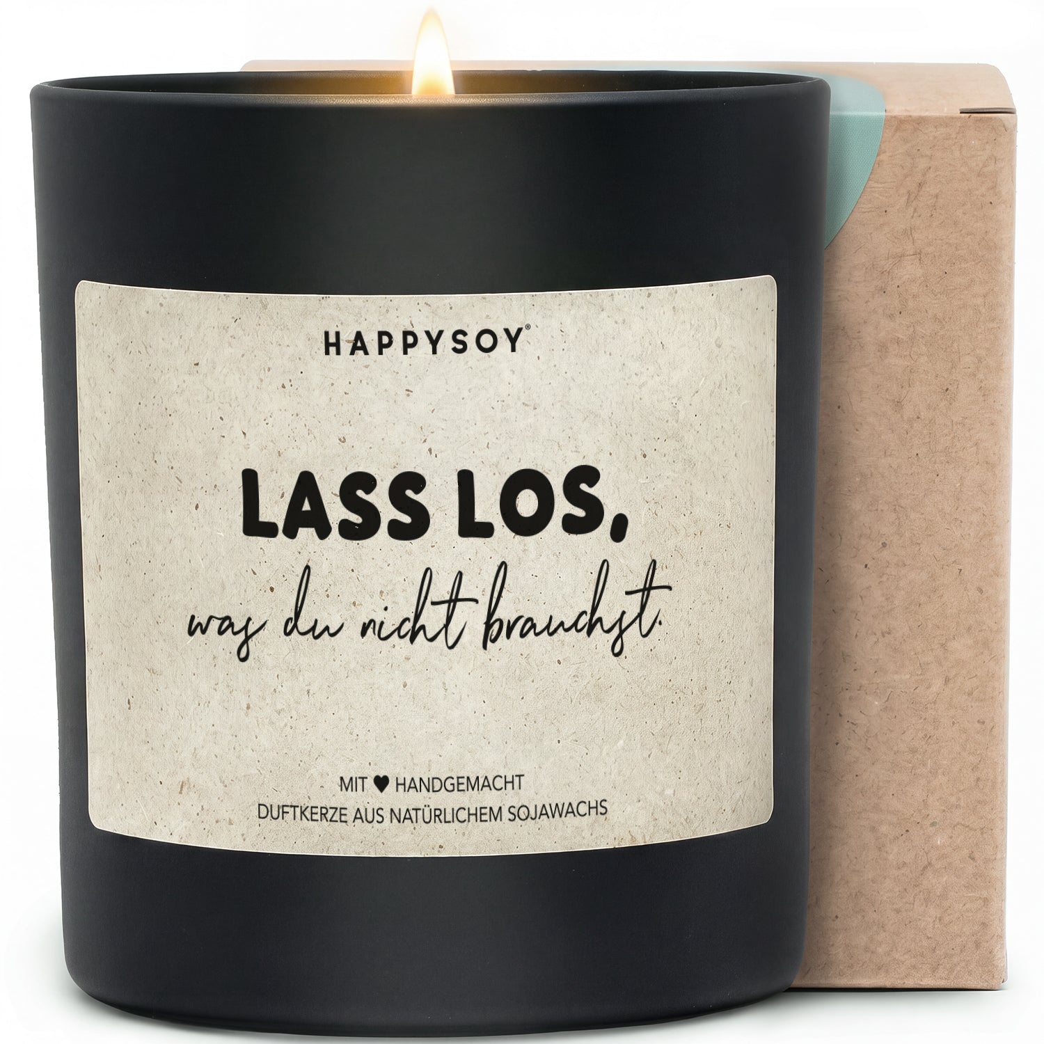 Duftkerze - Lass los, was du nicht brauchst. - Happysoy®
