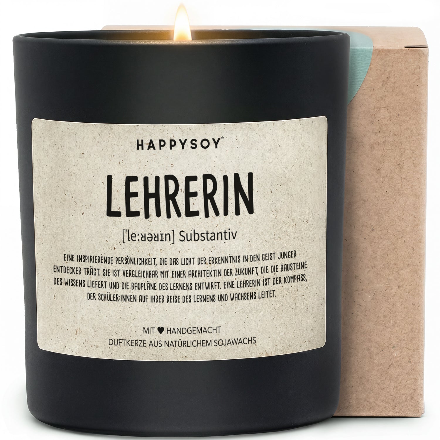 Duftkerze - Lehrerin Definition - Happysoy®
