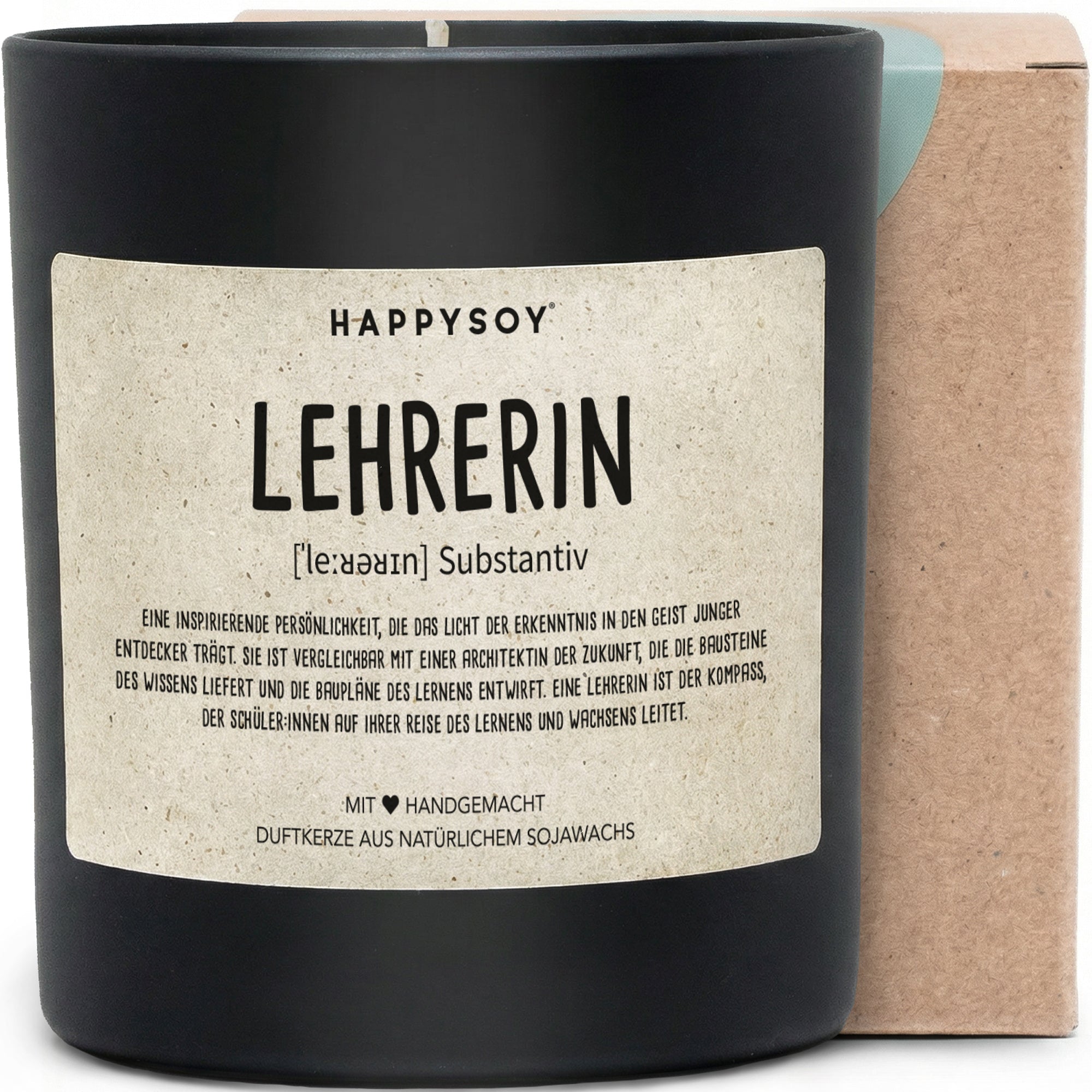 Duftkerze - Lehrerin Definition - Happysoy®