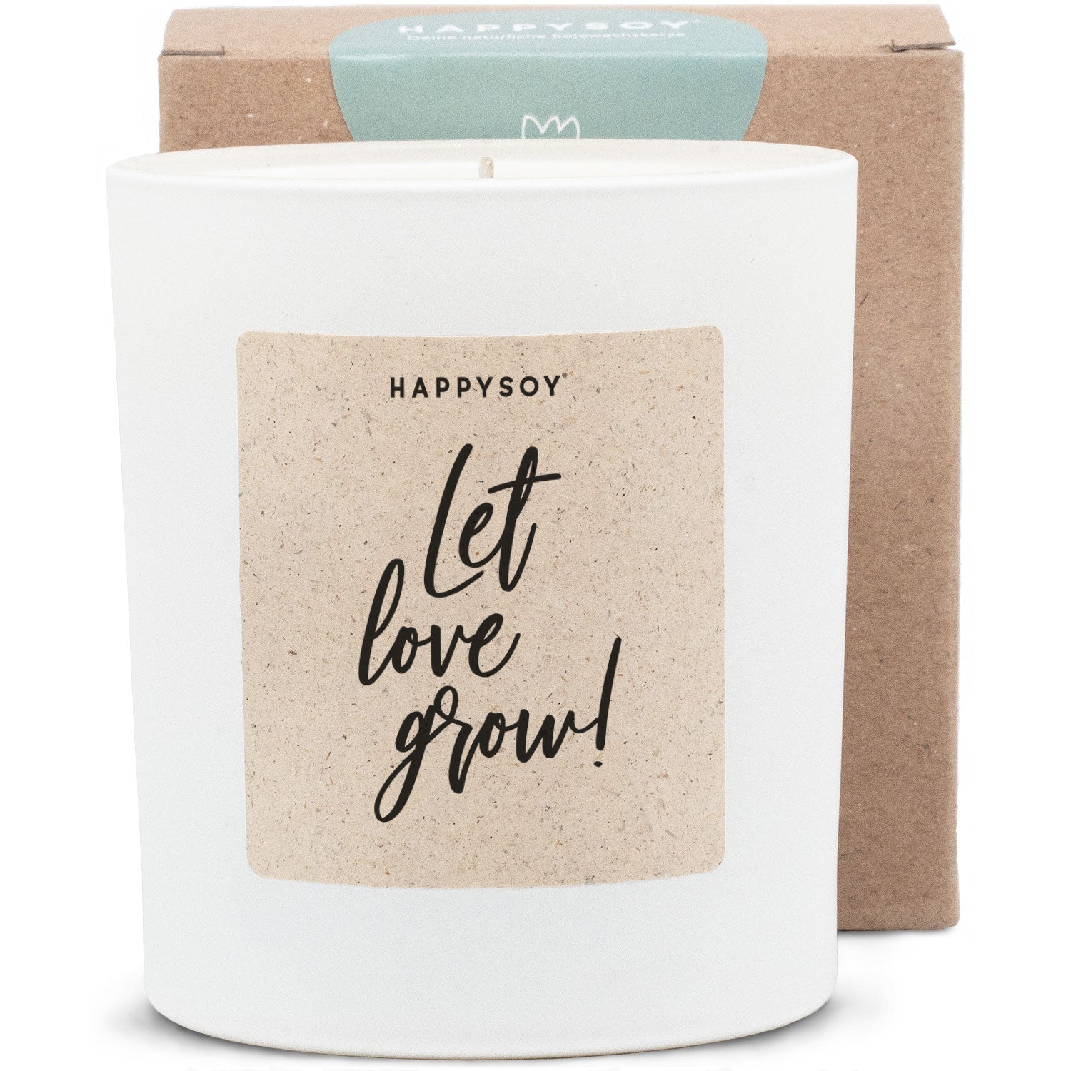 Duftkerze - Let love grow! - Happysoy®