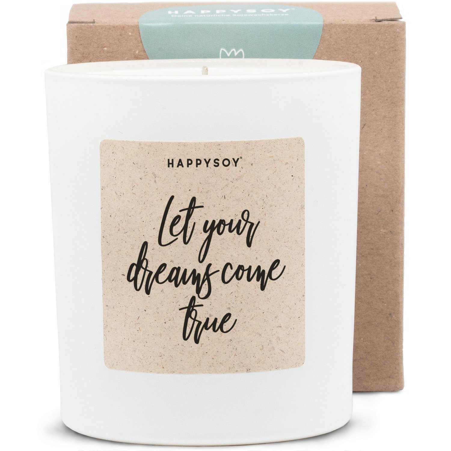 Duftkerze - let your dreams come true - Happysoy®