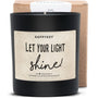 Duftkerze - Let your light shine! - Happysoy®