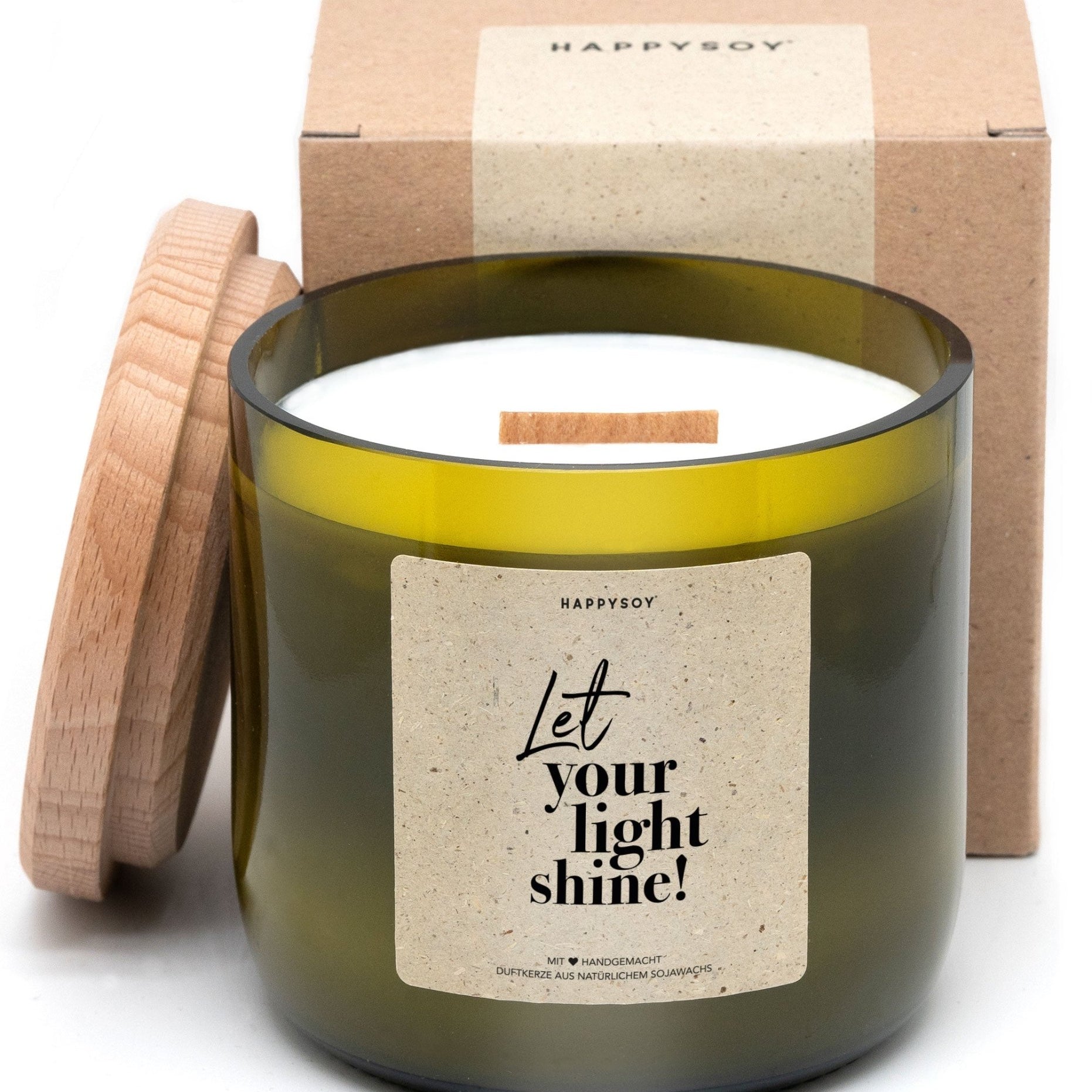 Duftkerze - Let your light shine! - Happysoy®