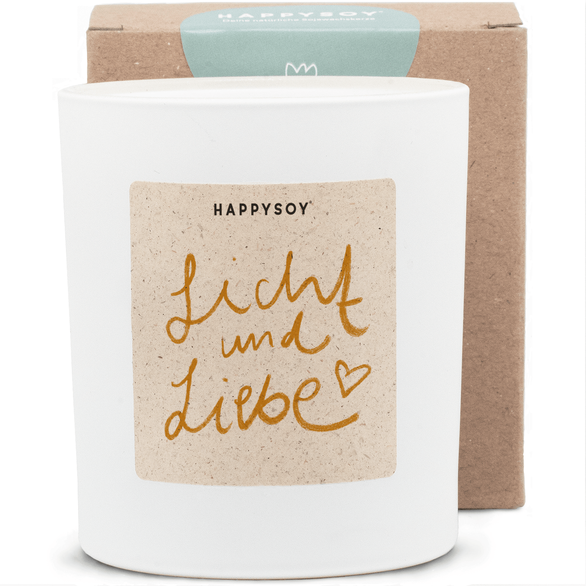 Duftkerze - Licht und Liebe - Happysoy®