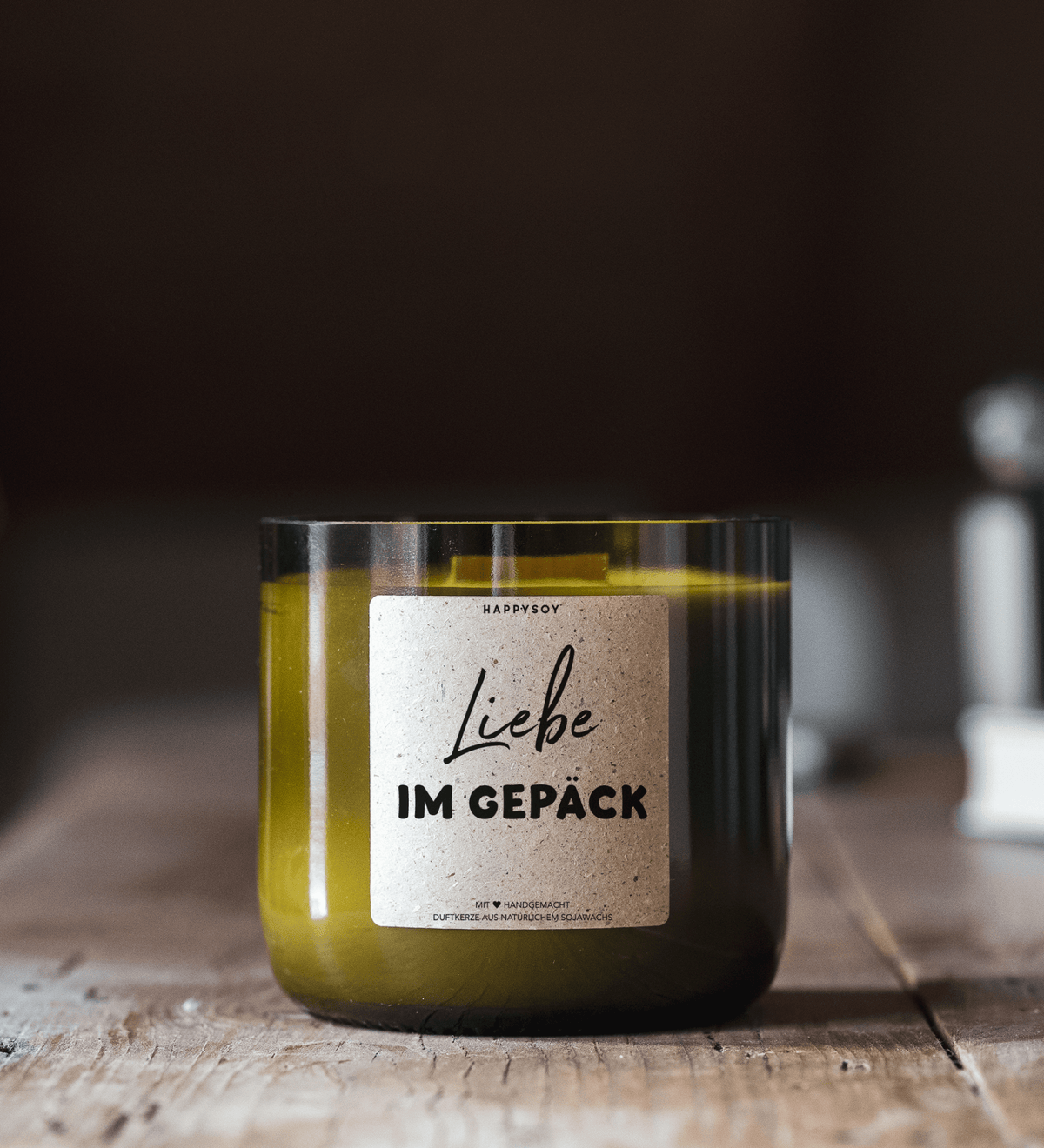 Duftkerze - Liebe im Gepäck - Happysoy®
