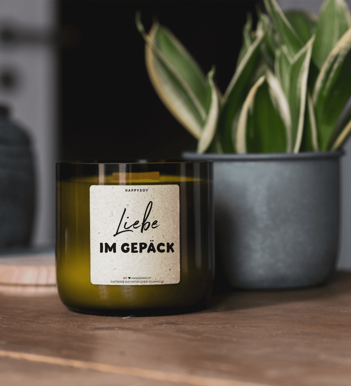 Duftkerze - Liebe im Gepäck - Happysoy®