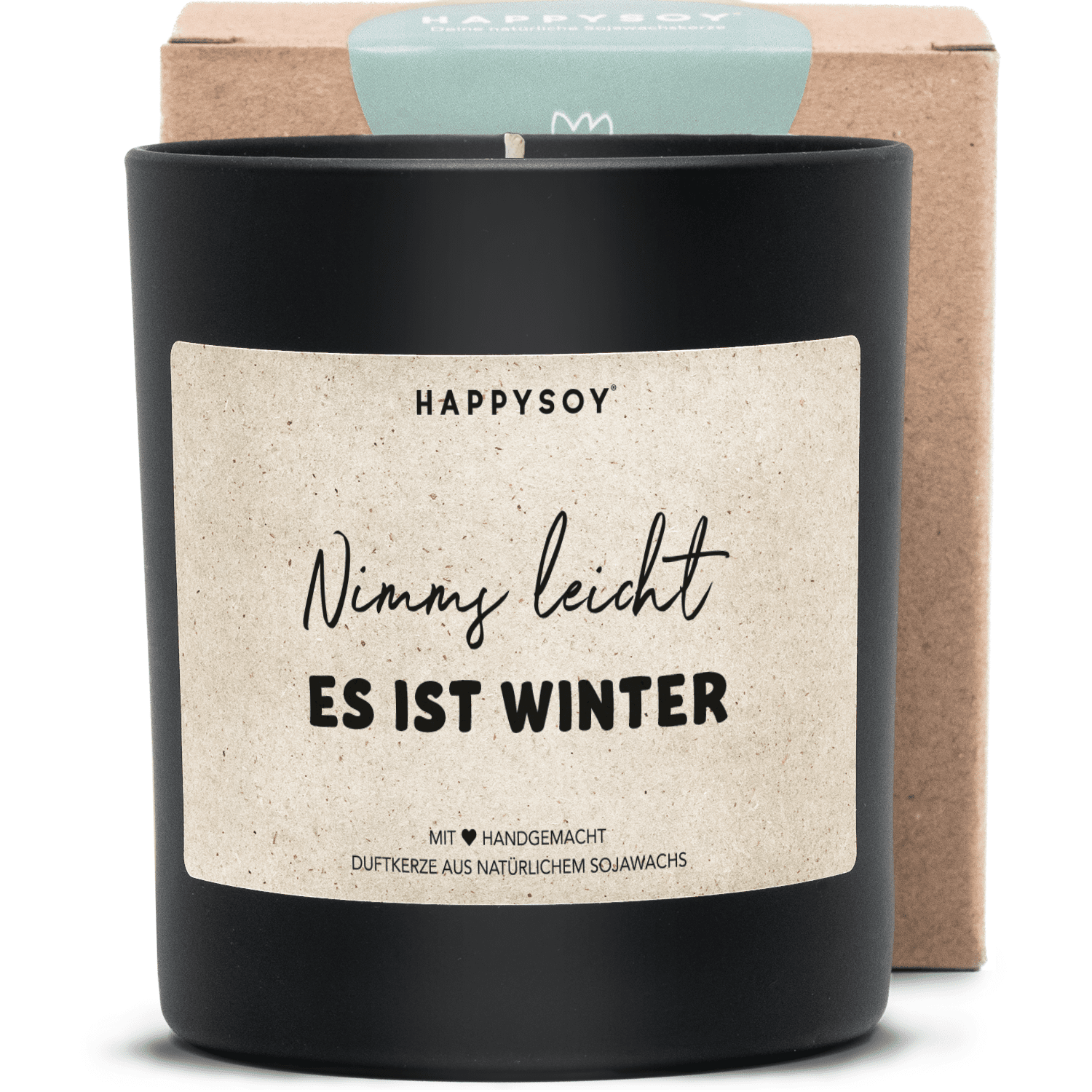Duftkerze - lieber albern als verbittert funktioniert besser - Happysoy®