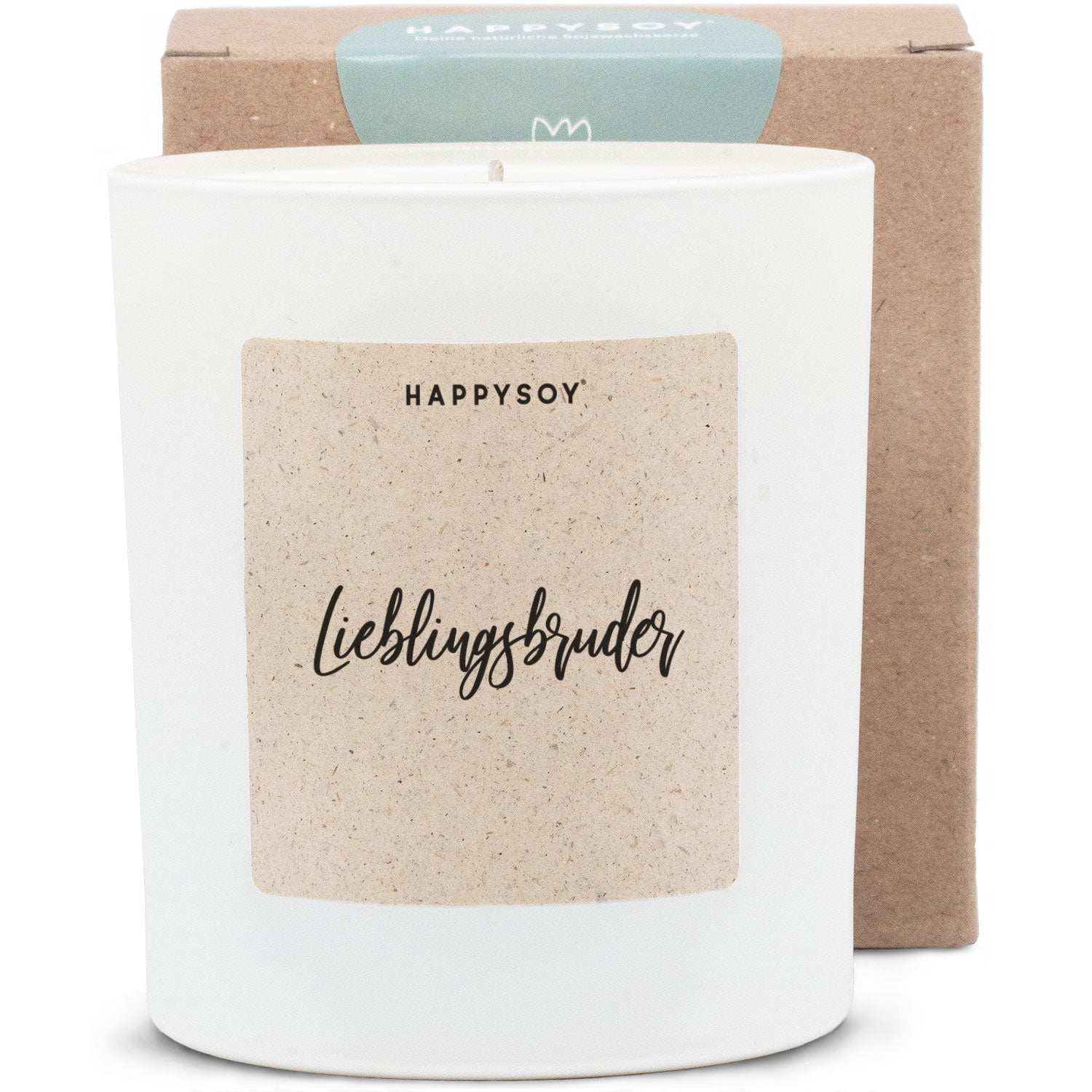 Duftkerze - Lieblingsbruder - Happysoy®
