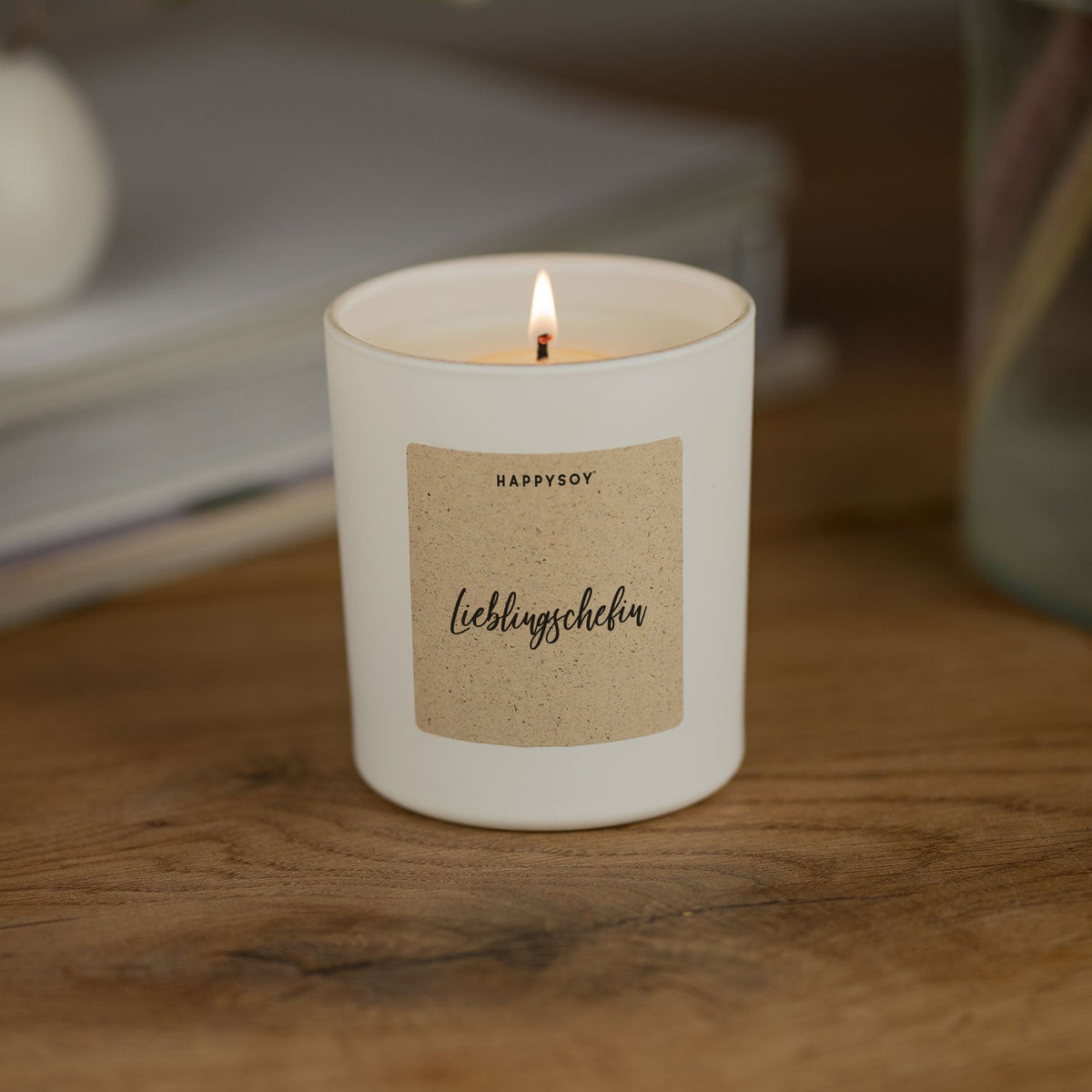 Duftkerze - Lieblingschefin - Happysoy®