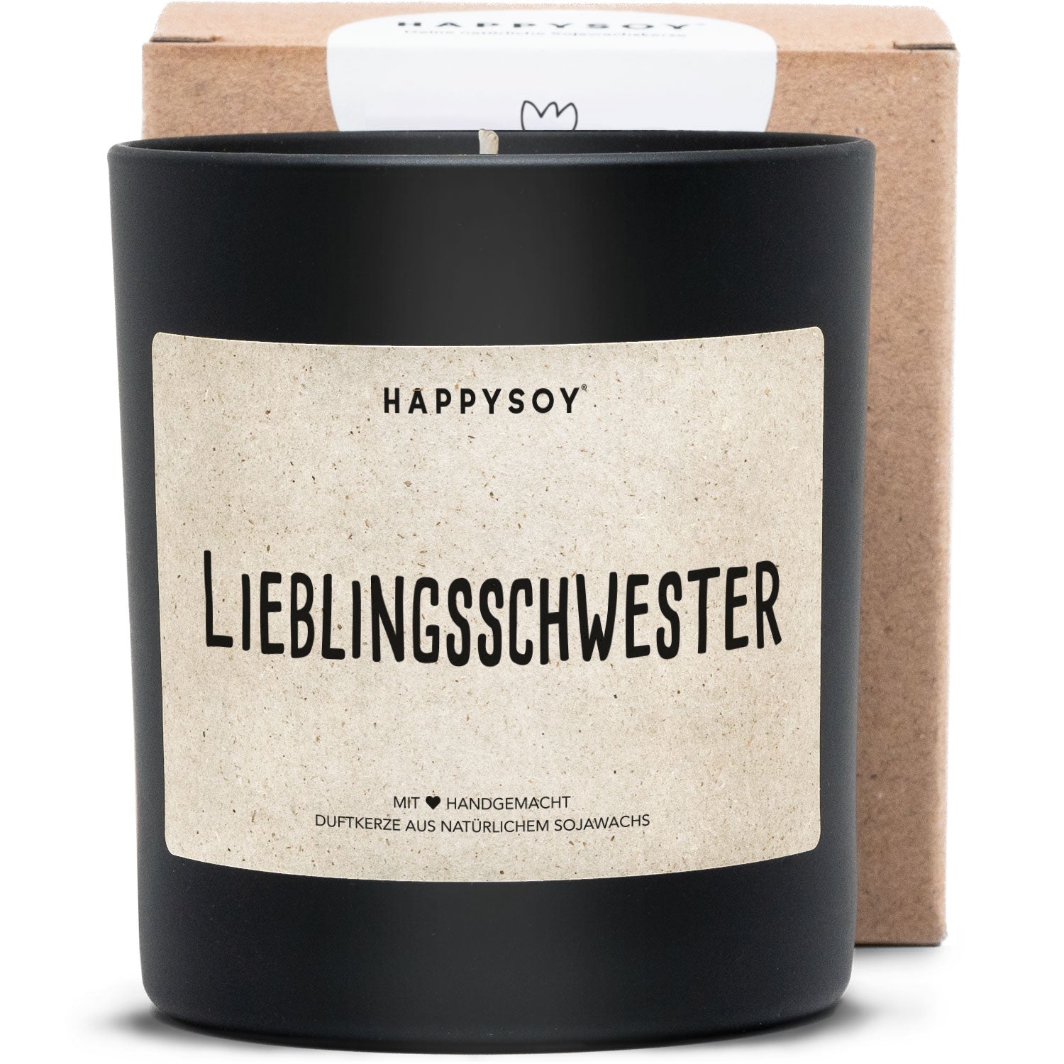 Duftkerze - Lieblingsschwester - Happysoy®