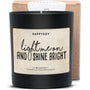 Duftkerze - Light me on and shine bright! - Happysoy®