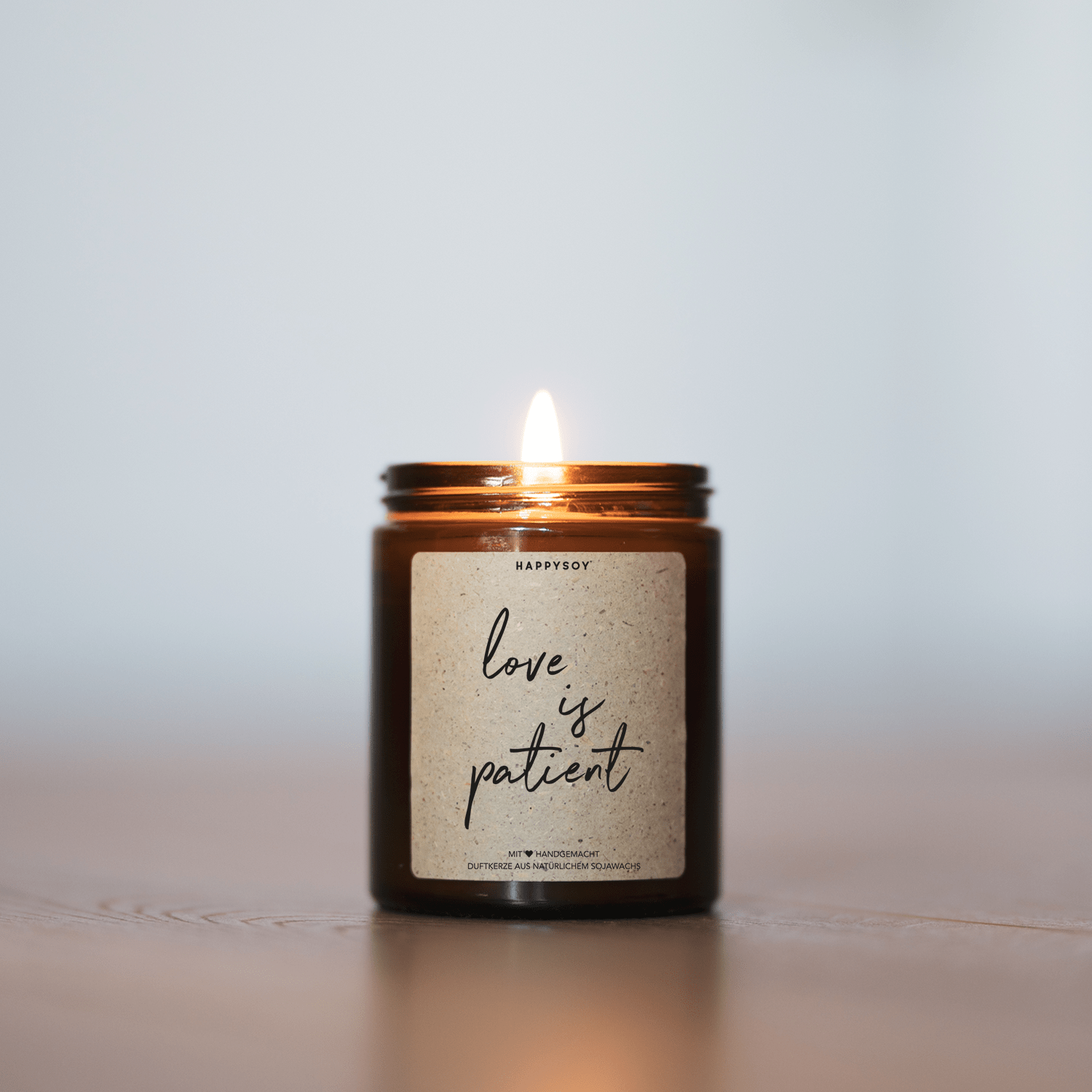Duftkerze - love is patient - Happysoy®