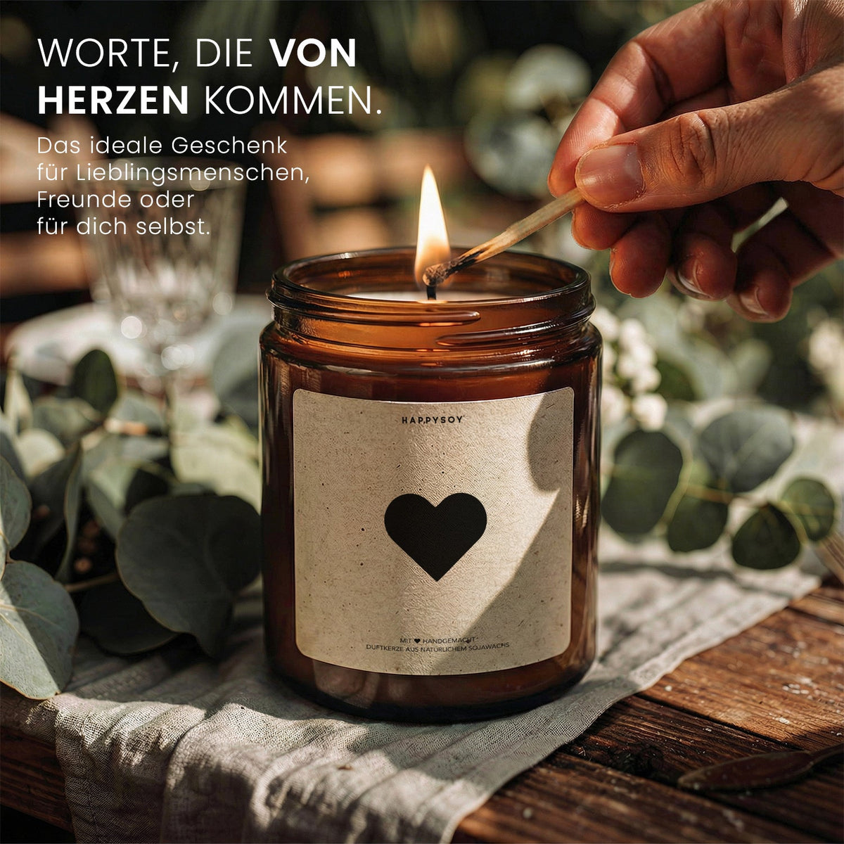 Duftkerze - LOVE - Happysoy®