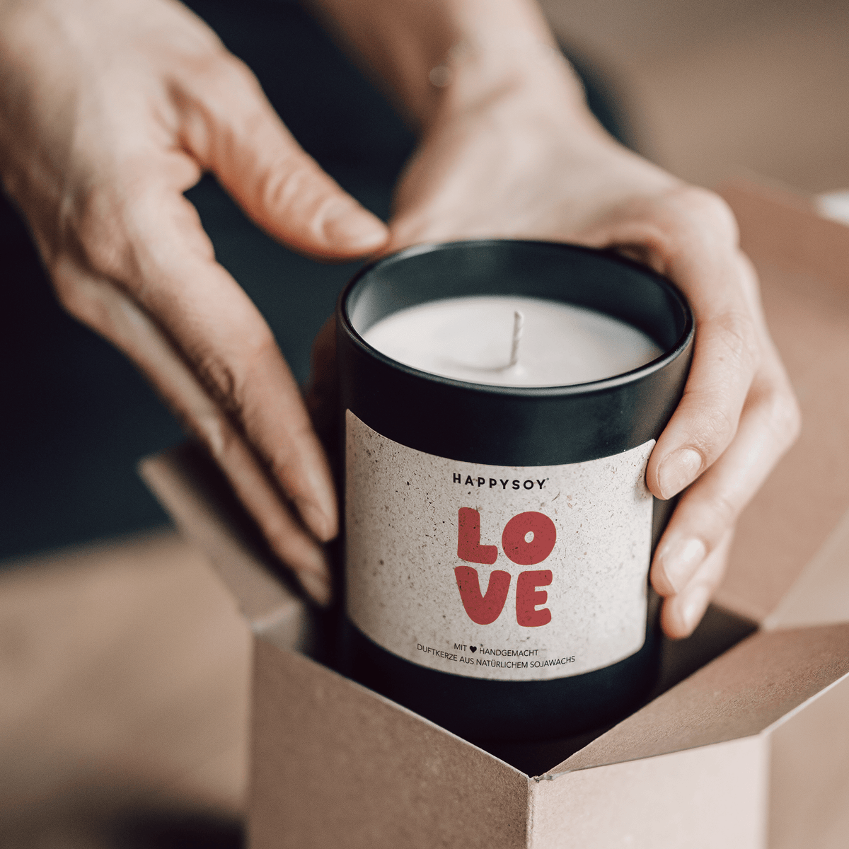 Duftkerze - Love Nr.3 - Happysoy®