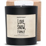 Duftkerze - Love, Snow, Family - Happysoy®
