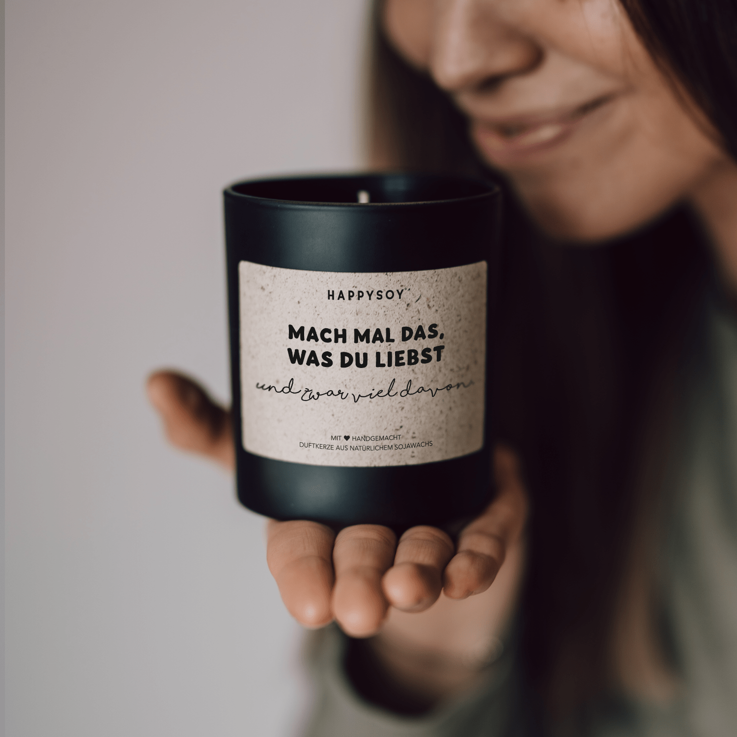 Duftkerze - Mach mal das, was du liebst - Happysoy®