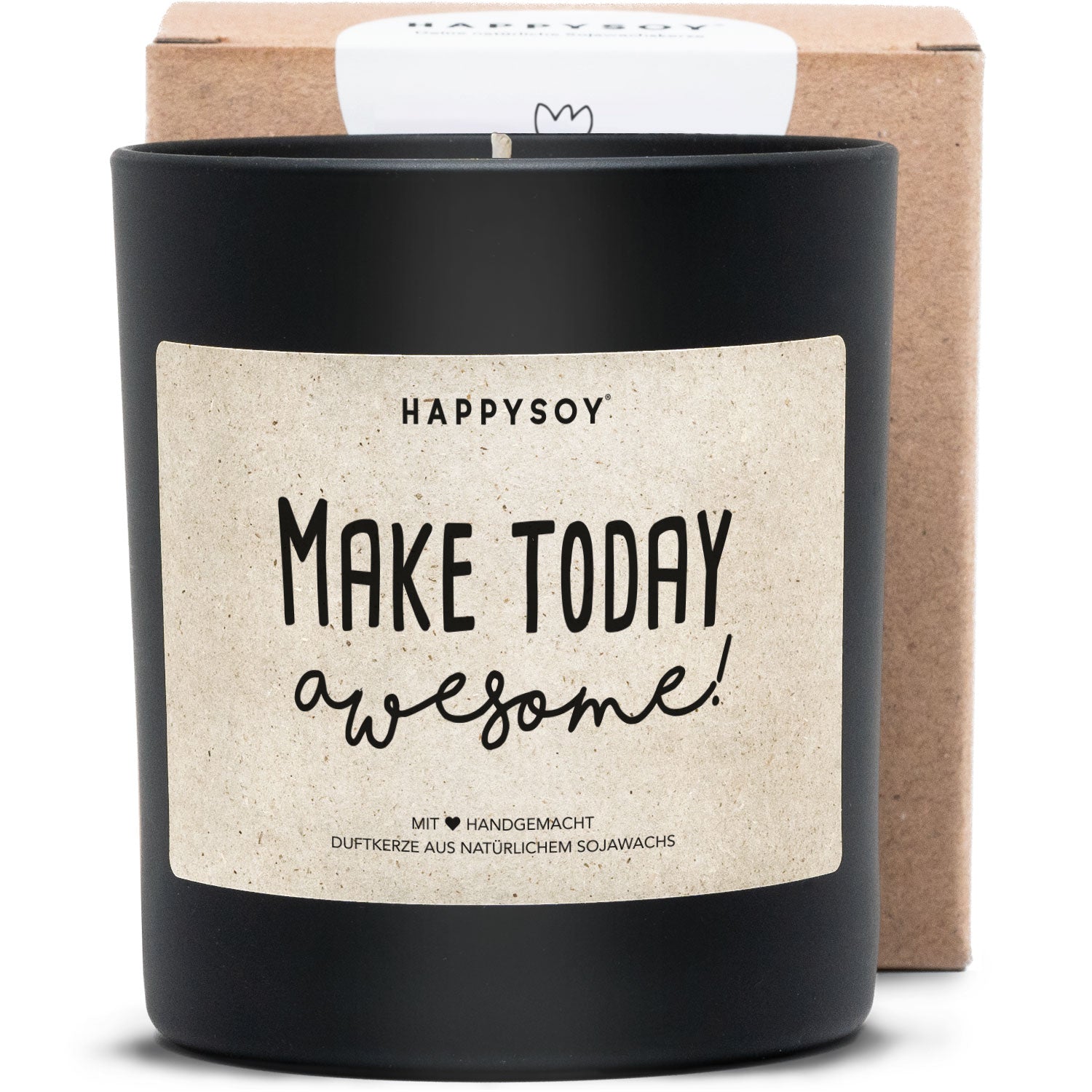 Duftkerze - Make today awesome! - Happysoy®