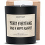 Duftkerze - Merry everything and a happy always! - Happysoy®