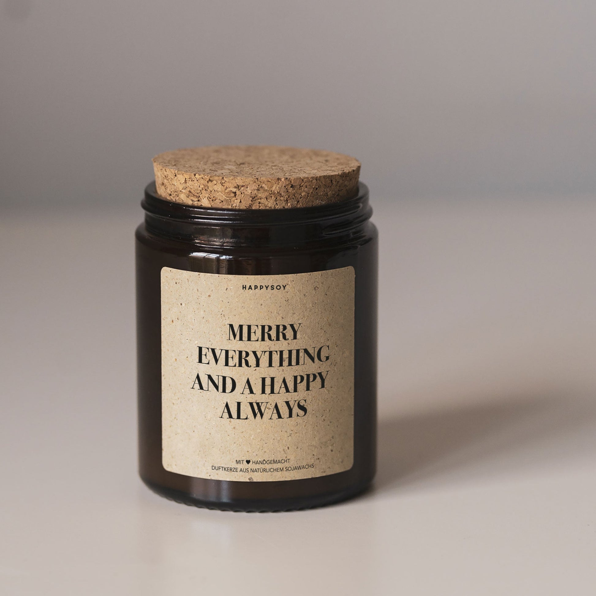Duftkerze - Merry everything and a happy always! - Happysoy®
