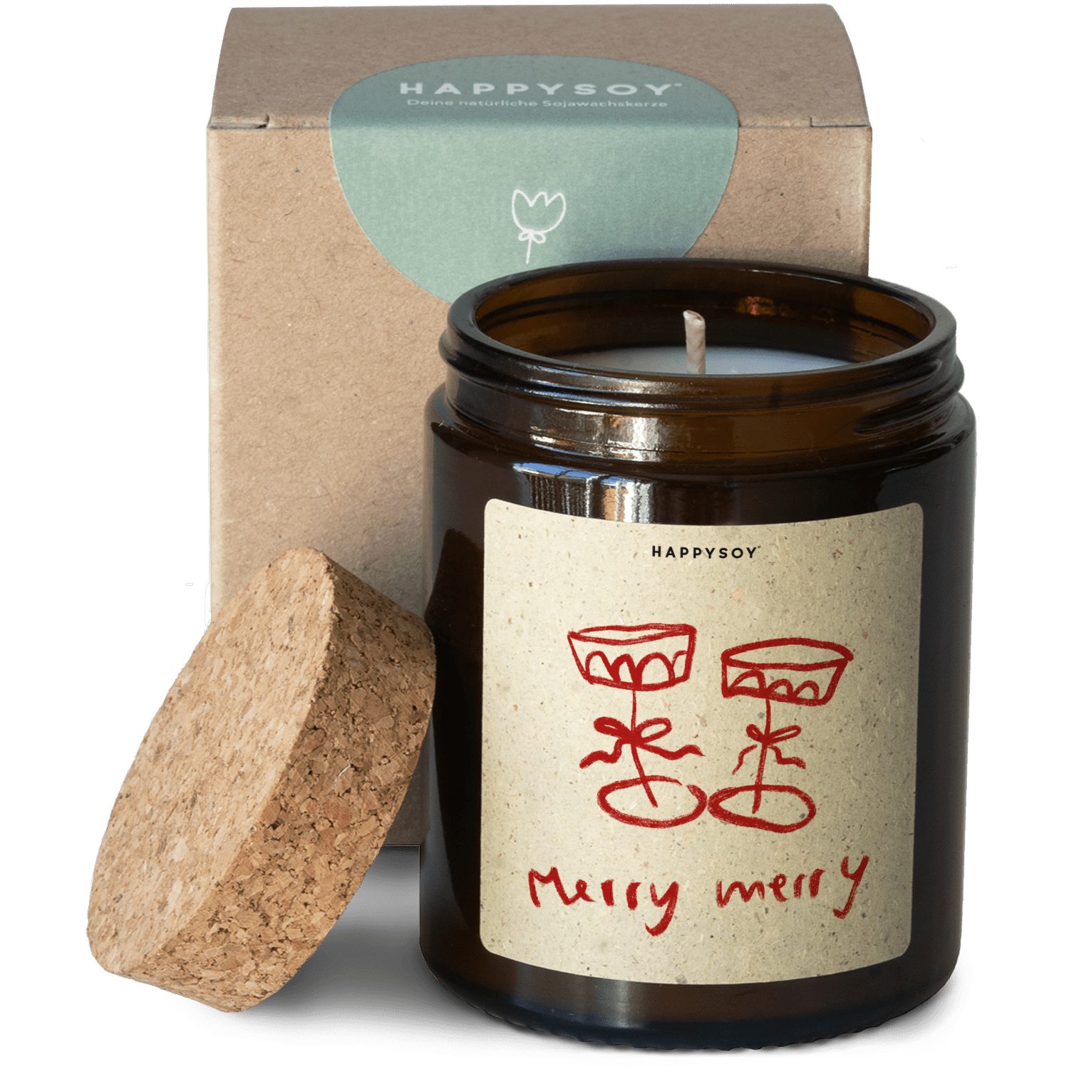 Duftkerze - Merry Merry - Happysoy®