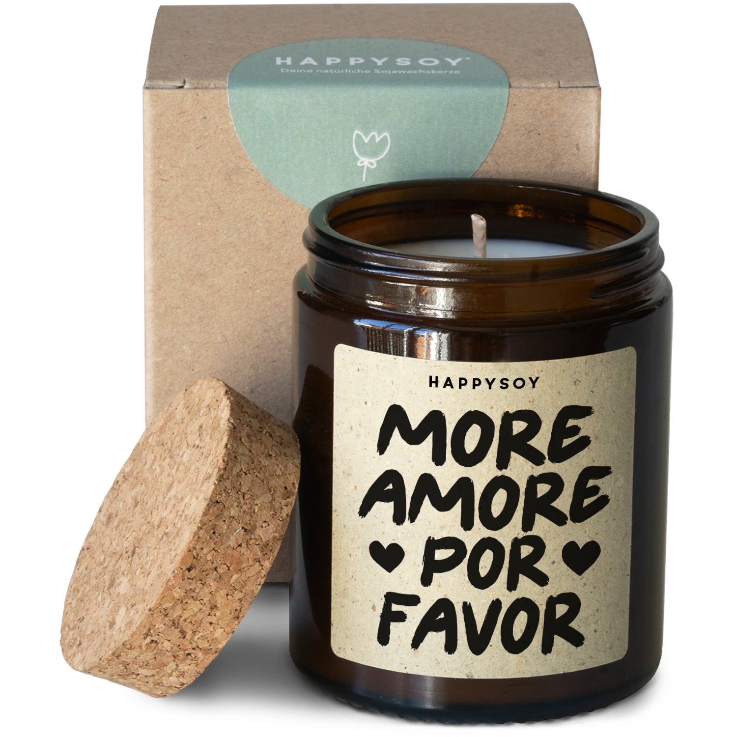 Duftkerze - More Amore Por Favor - Happysoy®