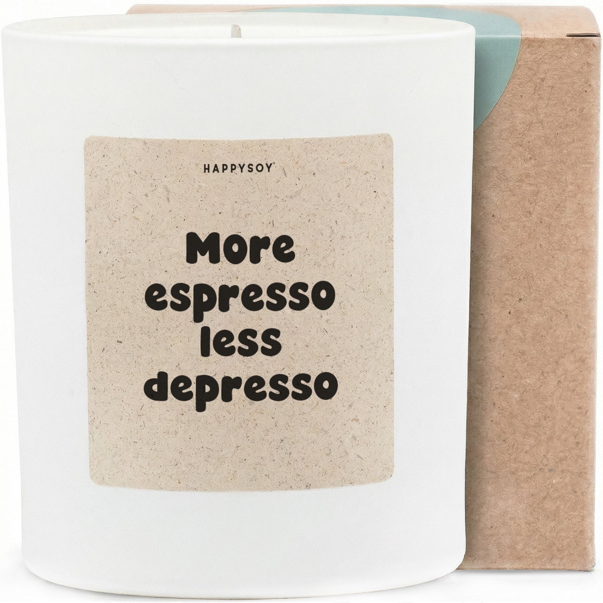 Duftkerze - More espresso less depresso - Happysoy®