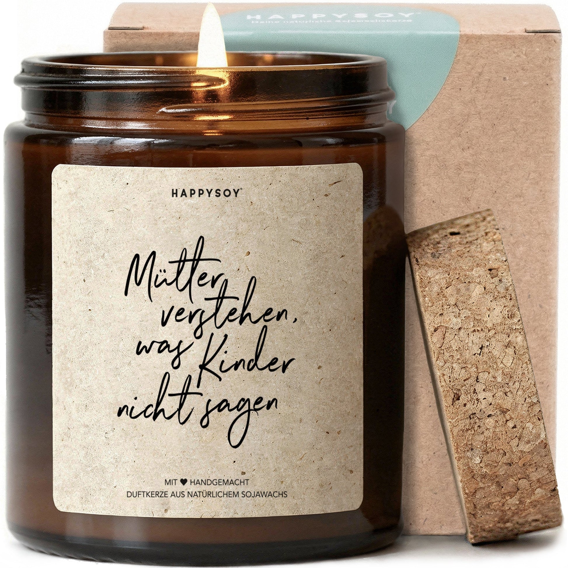Duftkerze - Mütter verstehen, was Kinder nicht sagen - Happysoy®