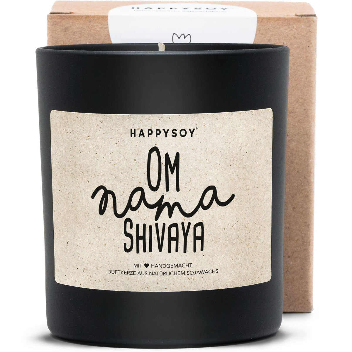 Duftkerze - Om Nama Shivaya - Happysoy®