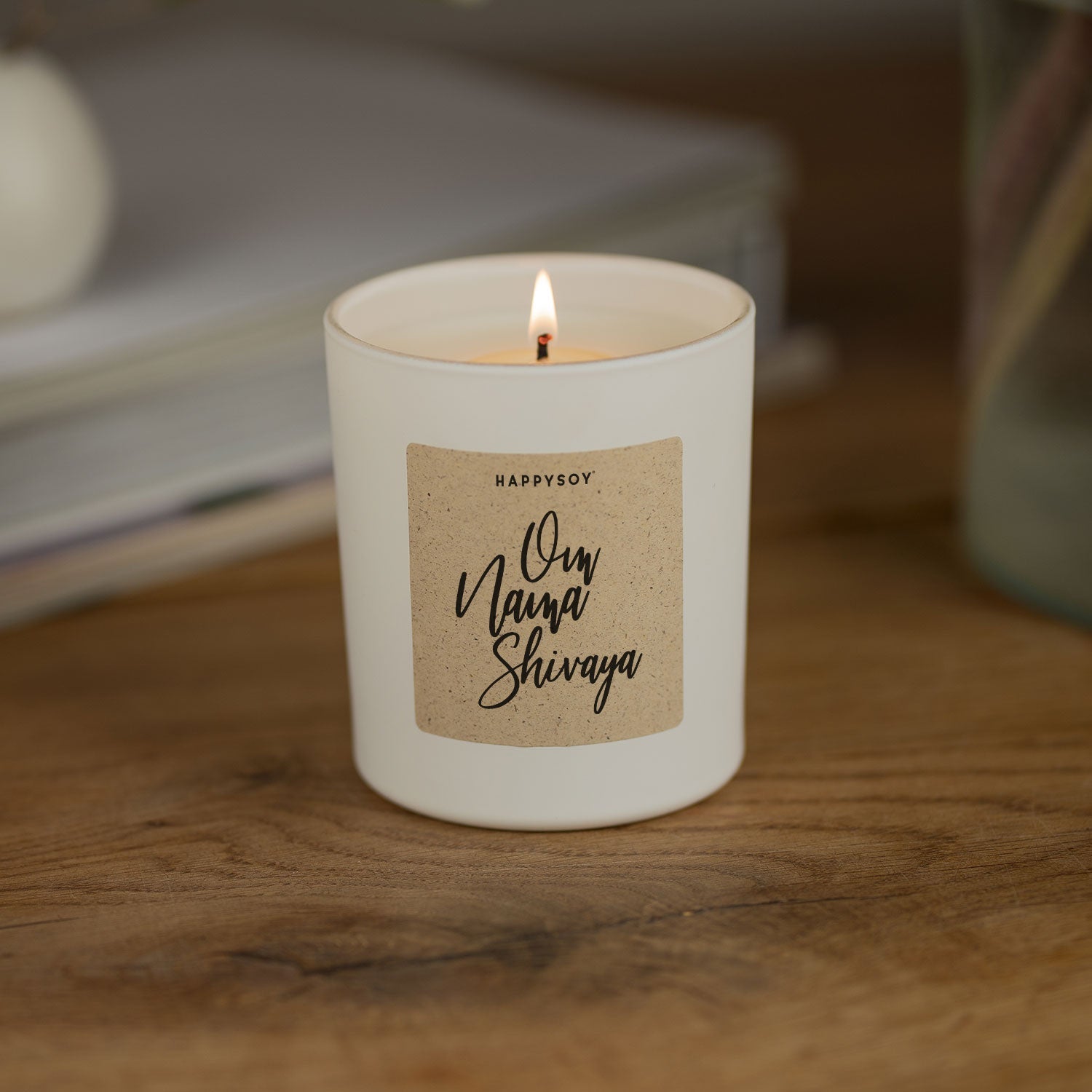 Duftkerze - Om Nama Shivaya - Happysoy®