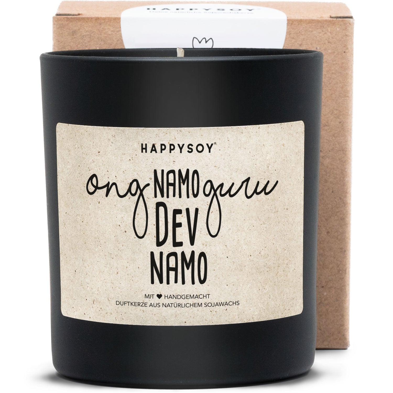 Duftkerze - Ong Namo Guru Dev Namo - Happysoy®