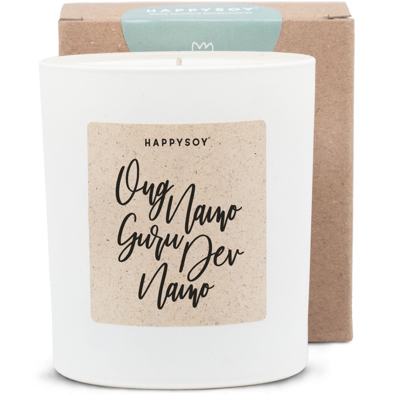 Duftkerze - Ong Namo Guru Dev Namo - Happysoy®