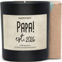 Duftkerze - Papa! est. 2026 - Happysoy®