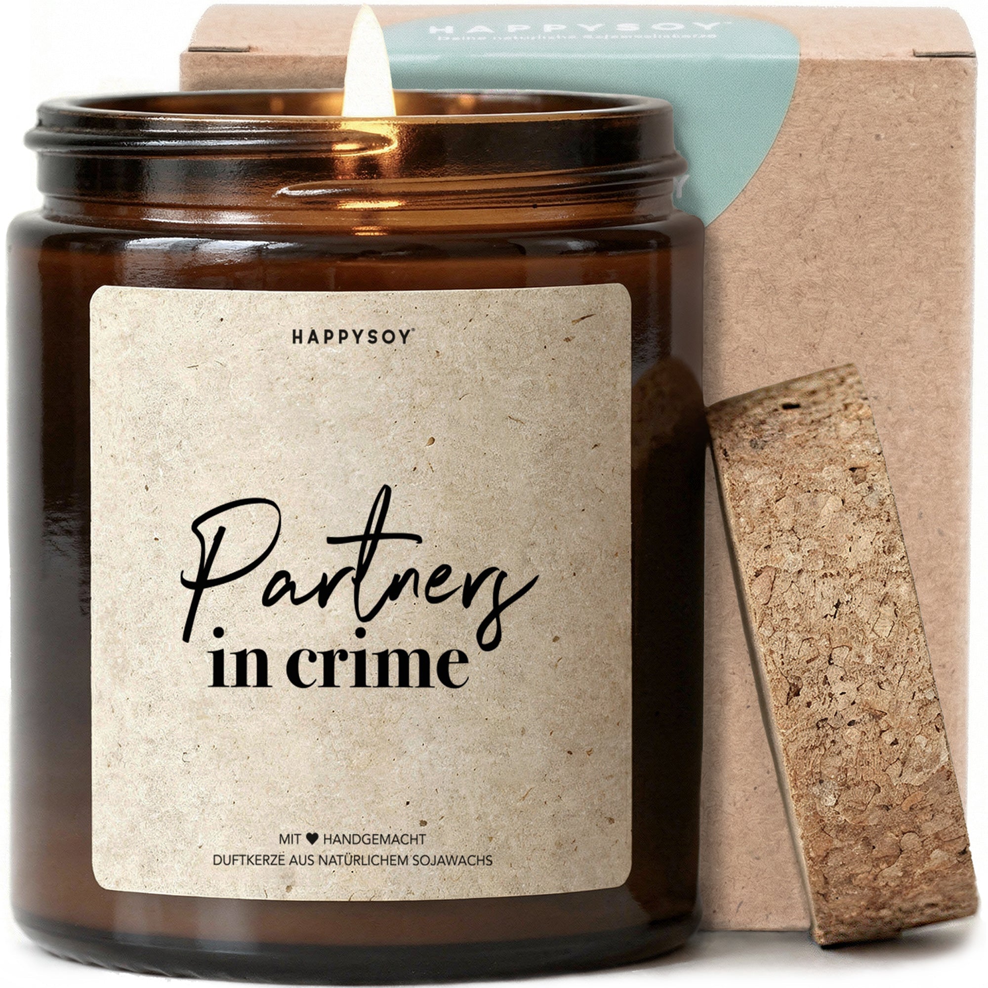 Duftkerze - Partners in crime - Happysoy®