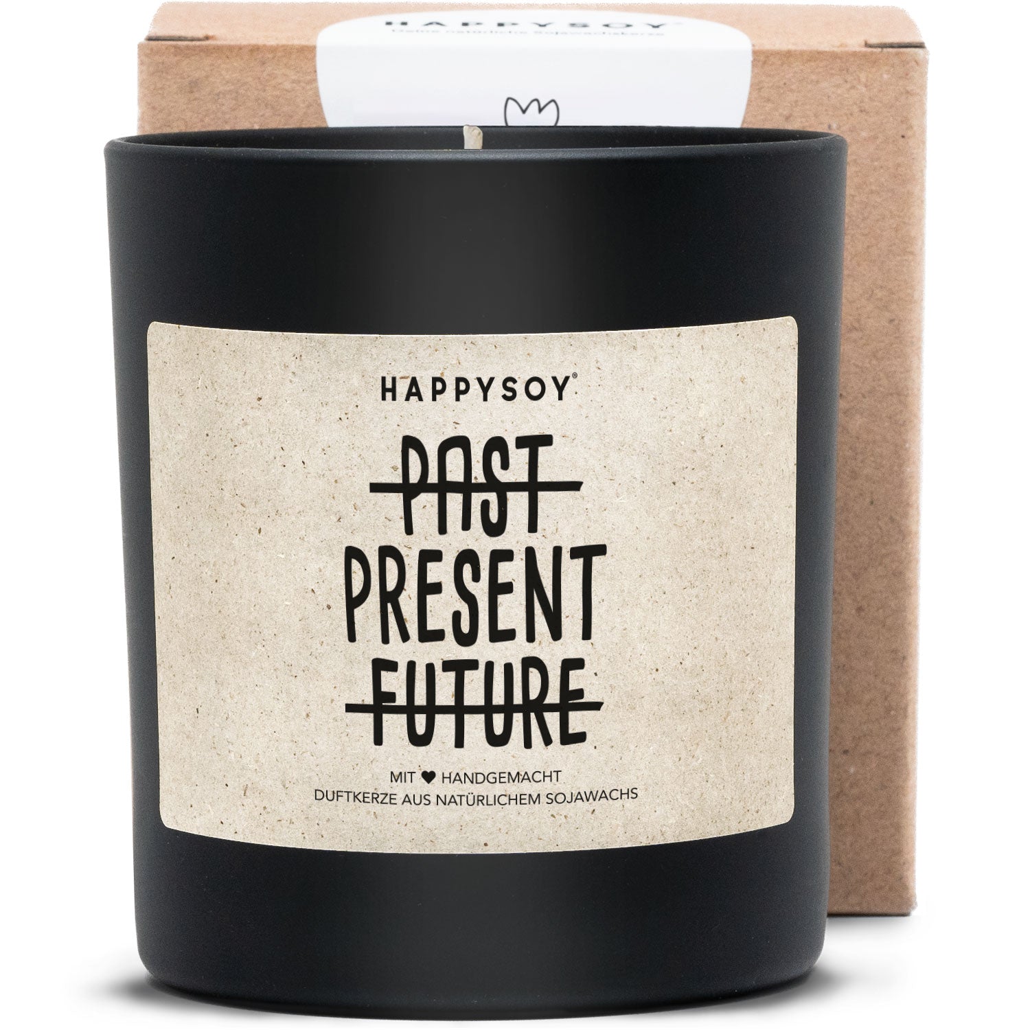 Duftkerze - past, present, future - Happysoy®