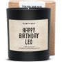 Duftkerze - PERSONALISIERBAR: Happy Birthday (mit Name) - Happysoy®