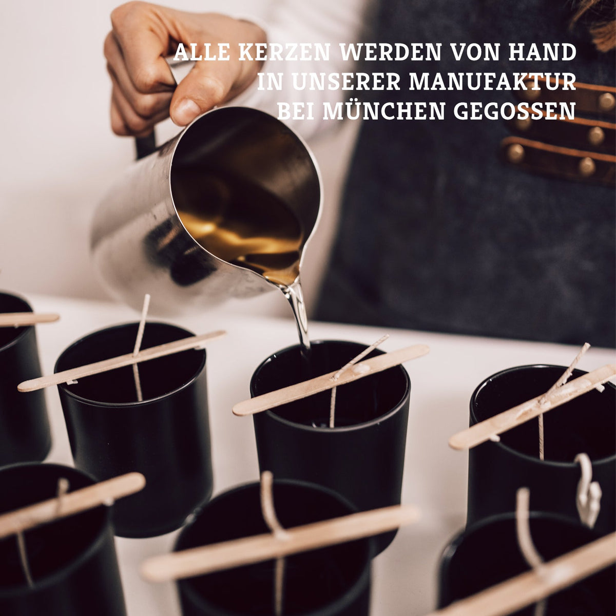 Duftkerze - PERSONALISIERBAR: Hochzeitskerze mit Namen - Happysoy®