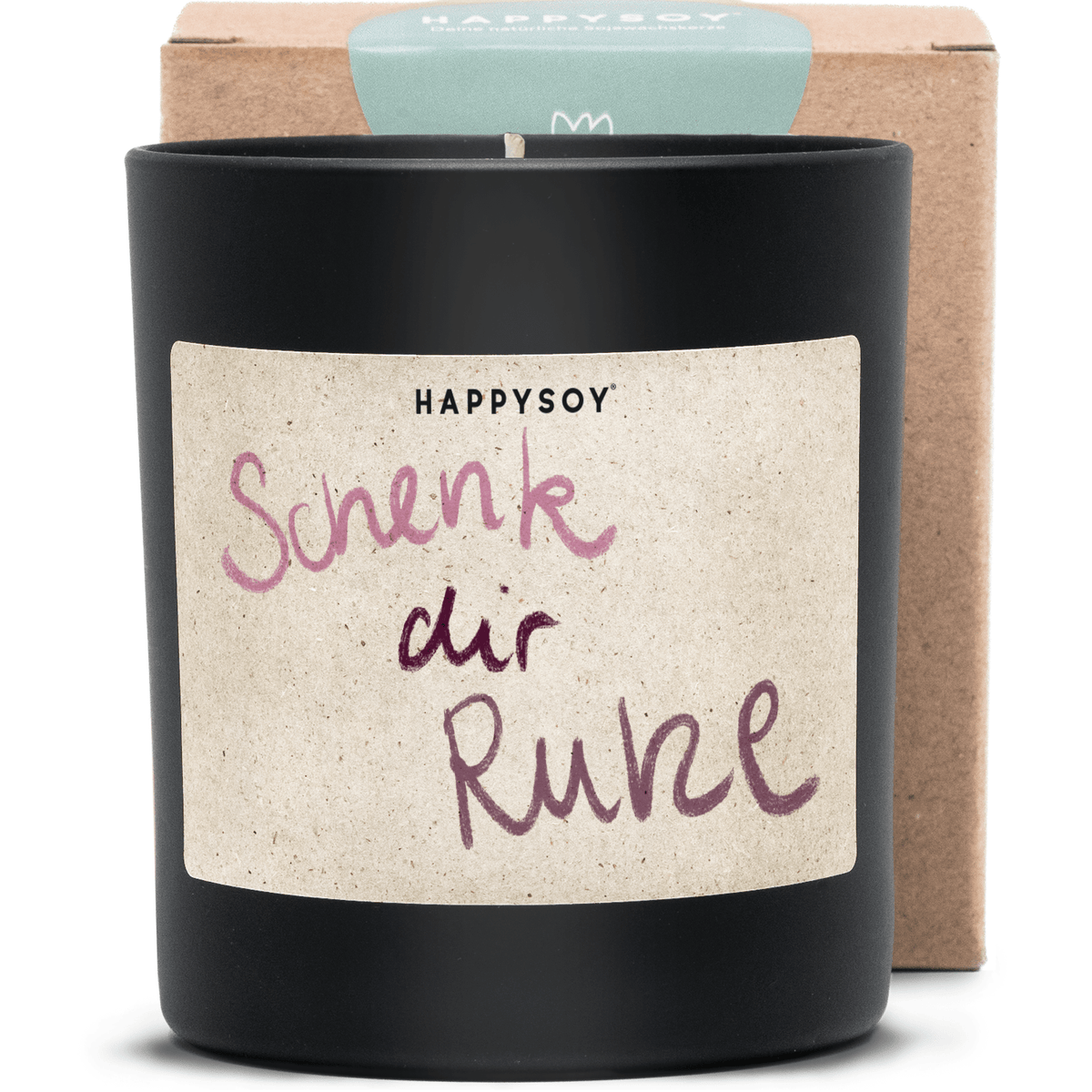 Duftkerze - Schenk dir Ruhe - Happysoy®