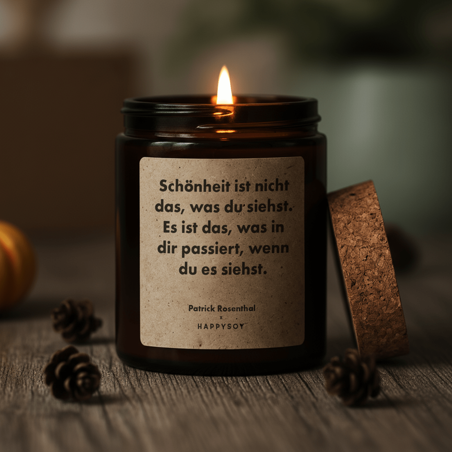 Duftkerze - Schönheit - by Patrick Rosenthal - Happysoy®