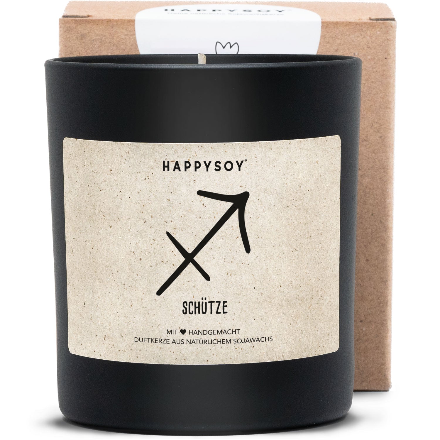 Duftkerze - Schütze - Happysoy®