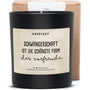 Duftkerze - Schwangerschaft ist die schönste Form der Vorfreude - Happysoy®