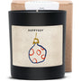 Duftkerze schwarz - Art Collection by Steffi Bauer "Kugel" - Happysoy®
